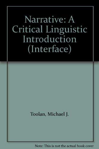 Narrative: A critical linguistic introduction